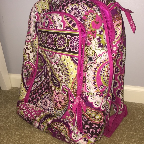 Very Berry Paisley Vera Bradley Backpack