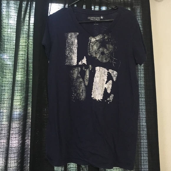 Dallas Cowboys V-neck shirt