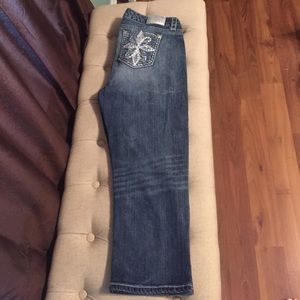 Maurices Premium Denim Crop Capri Pants 15/16