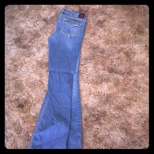 Bell bottom jeans
