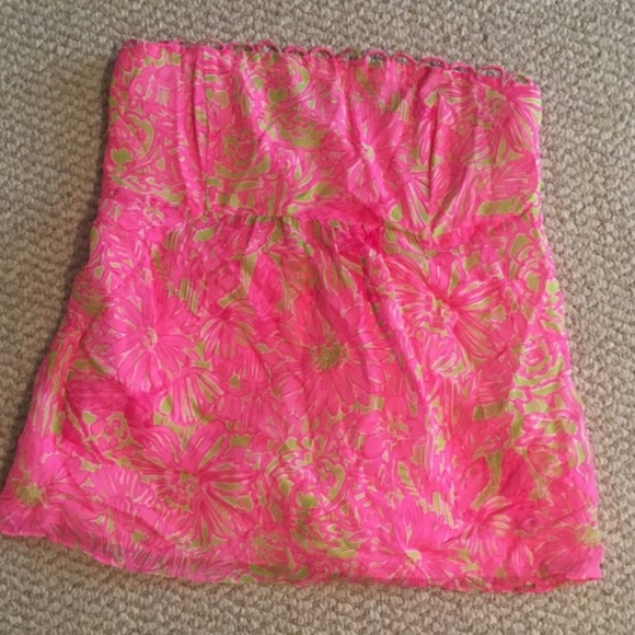 💝 Lilly Pulitzer tube top
