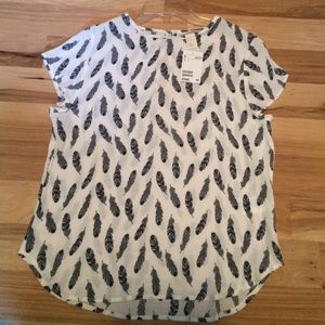 Short sleeve blouse