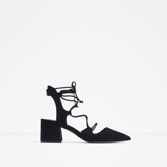 Zara lace up shoes