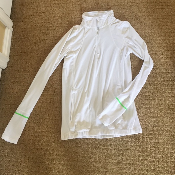 White lululemon pullover