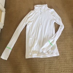 White lululemon pullover