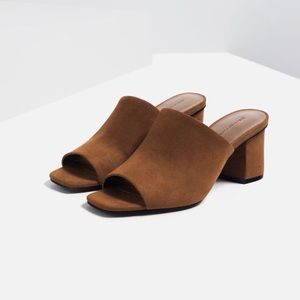 Zara mule sandals