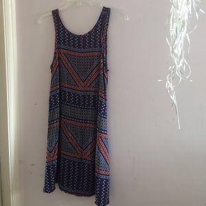 Aeropostale tribal print flowy dress