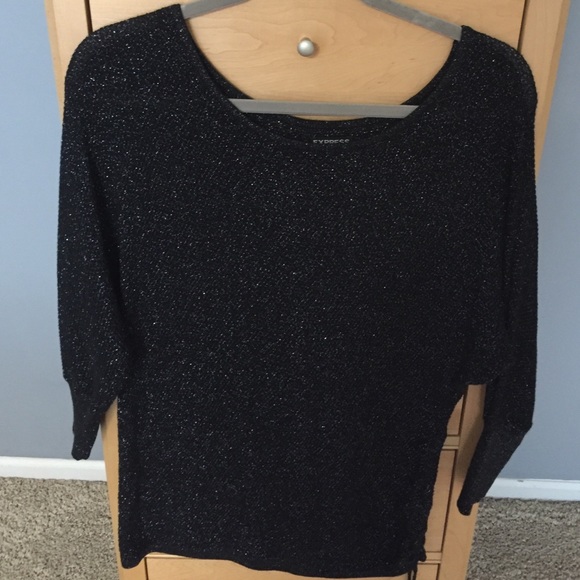 Express sparkly lightweight top