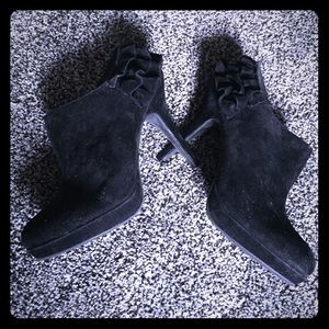 SOLD Black ankle booties