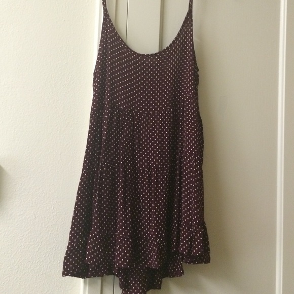 Maroon Polka Dot Jada for Julia