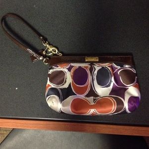 Coach wristlet