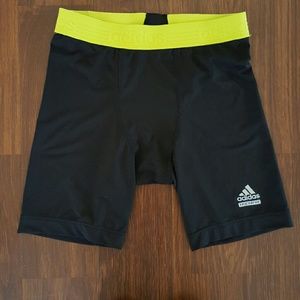 MEN'S medium Adidas CLIMALITE spandex shorts