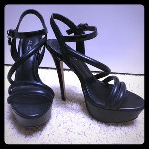Aldo Platform Strappy Stilettos