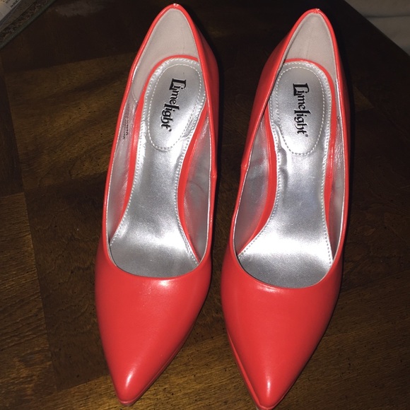 Orange heels