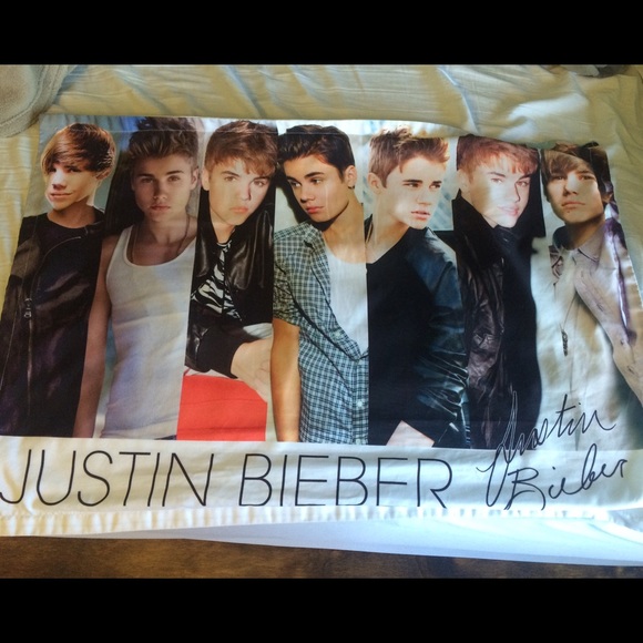 Justin bieber pillow case