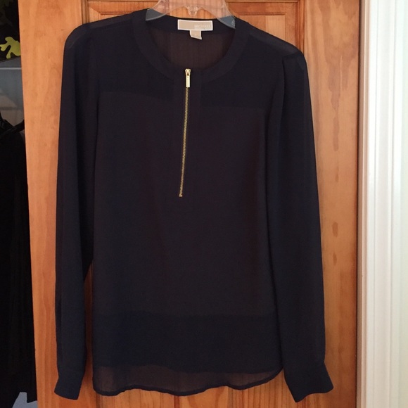 michael kors blouses navy