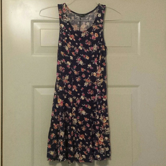 Lightweight soft stretchy flower dress