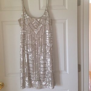 Sequin and Beaded Dress