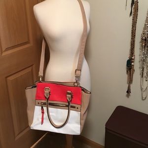 Colorblock purse