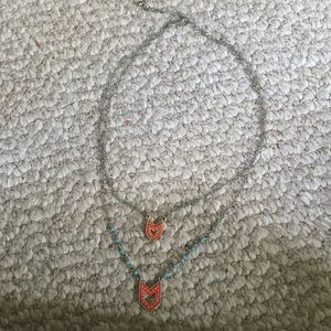 Orange and blue necklace - 💥5 for $20💥