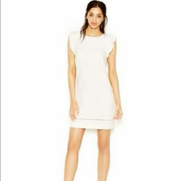 WHITE/IVORY COCKTAIL DRESS