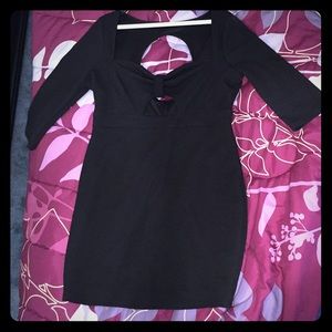 Black party dress never worn.