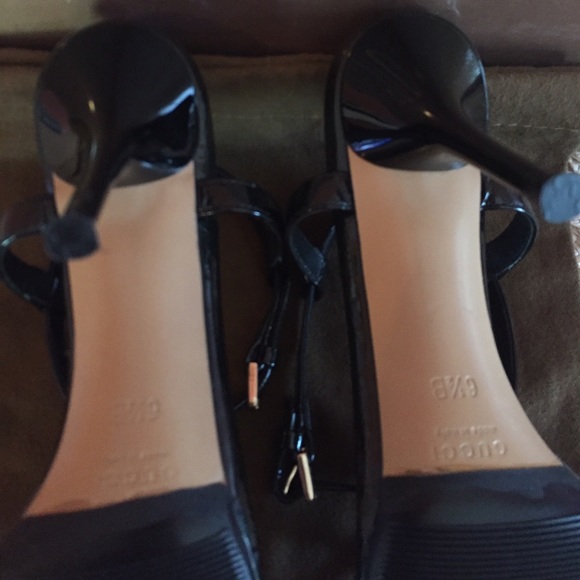 Gucci sandals Vernice soft metal Worn twice - Picture 4 of 4