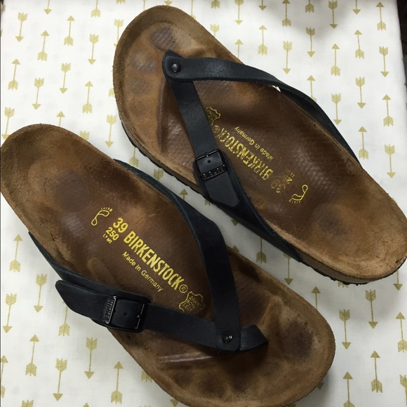 Birkenstock Black Adria Style Size 39