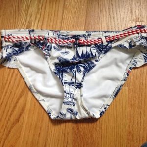 Red White and Blue Bikini Bottom