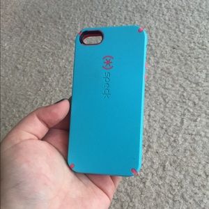 iPhone 5/5s SPECK Case- pink and blue
