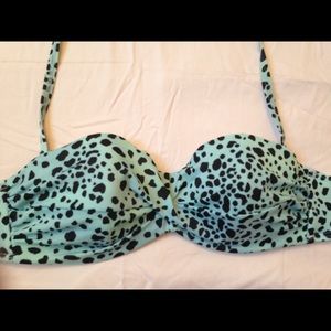Victoria secret vs swim bikini top 34D blue