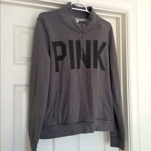 PINK LOVE zip up sweatshirt