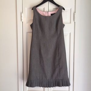 Perceptions New York Grey Pleated Dress