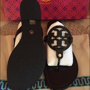 Tori Burch black sandals
