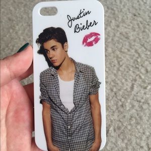 iPhone 5/5s plastic Justin Bieber case