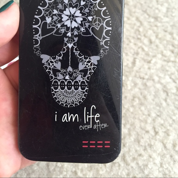 iPhone 5/5s Peace love world rubber case - Picture 2 of 4