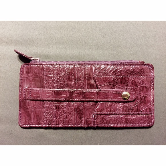 Purple Slim Wallet