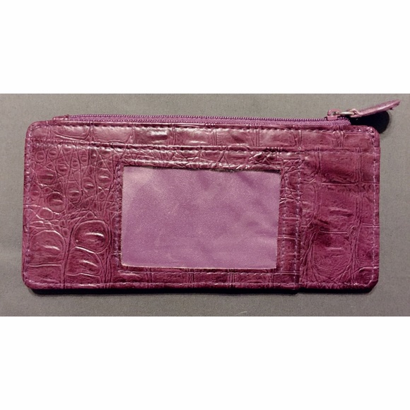 Purple Slim Wallet - Picture 2 of 4