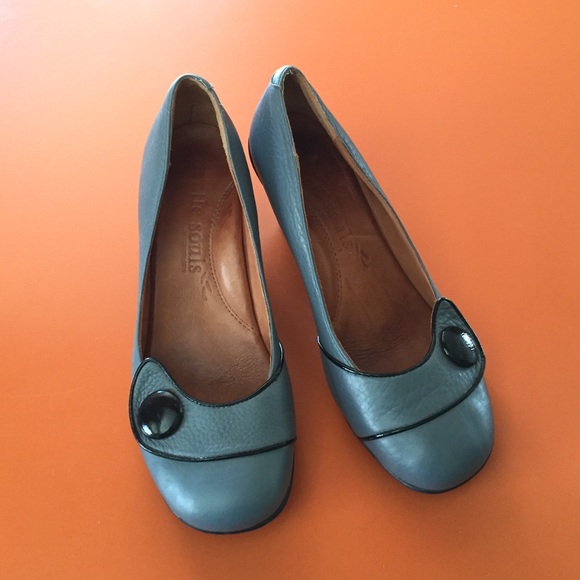 Buttery leather "ogee" pumps by Gentle Souls