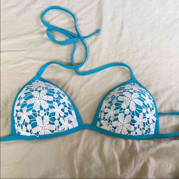 NWOT Teal Push up bikini