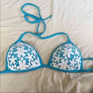 NWOT Teal Push up bikini