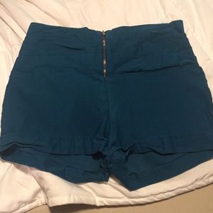 High waisted shorts