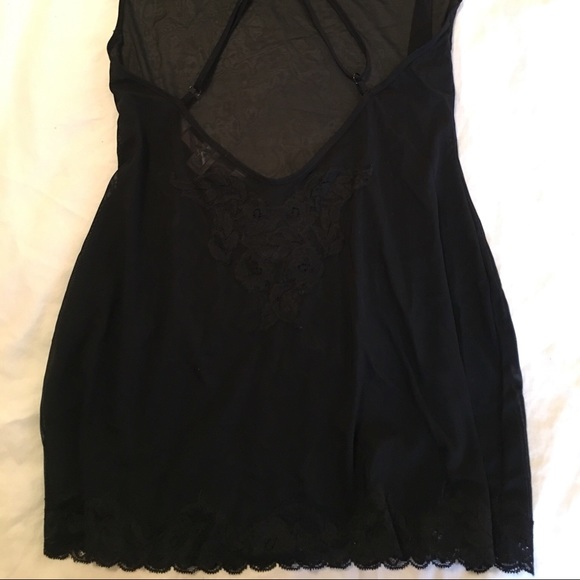 Victoria's Secret Black Lingerie Top