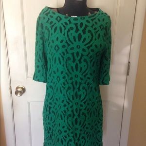 Green lace dress size 14!