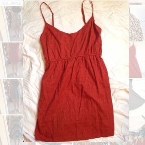 Volcom red dress