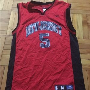 New Jersey nets basketball jersey