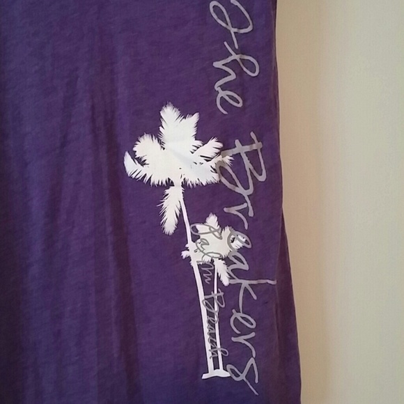 Palm Beach V Neck Tee Size S - Picture 2 of 4