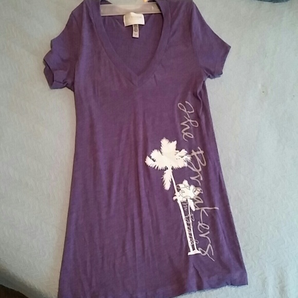 Palm Beach V Neck Tee Size S - Picture 4 of 4