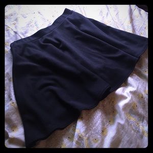 High waisted skater skirt