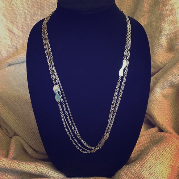 Long chain necklace